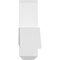 Ekena Millwork Eugene Architectural Grade PVC Gable Bracket, 60"W x 10"H x 4"D x 4"F, 4/12 Pitch GBP060X10X0404EUG00 - alternate 5